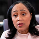 Fulton County, Georgia, District Attorney Fani Willis is photographed in her Atlanta office on January 4, 2022. Willis is investigating whether Trump and others illegally tried to influence the 2020 election in Georgia.